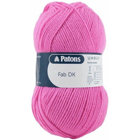 Patons Fab Double Knitting Yarn (100g) - Candy (Pack of 10)