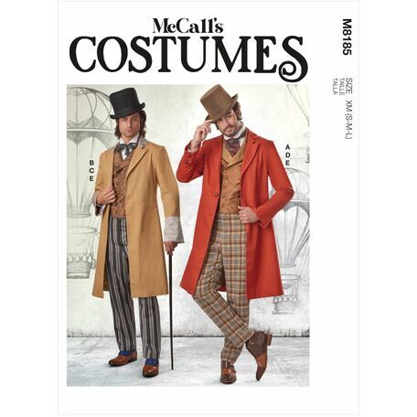 McCall's Pattern M8185 Men's Victorian Costume