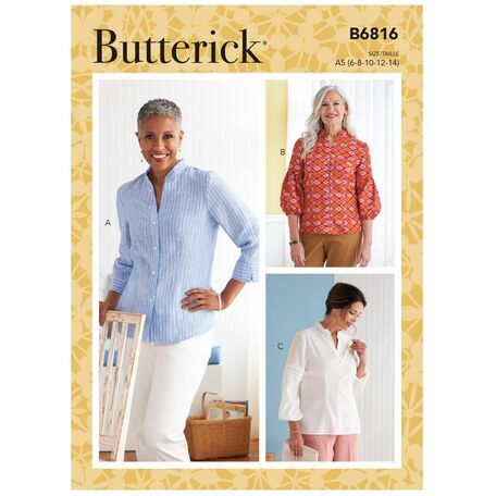 Butterick Pattern B6816 Misses' Top