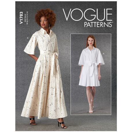 Vogue Pattern V1783 Misses Dresses