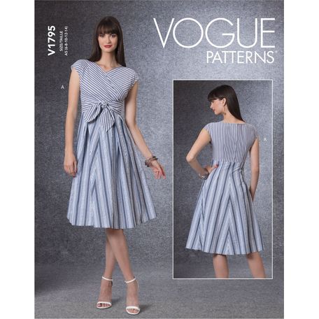 Vogue Pattern V1795 Misses Dress from 17.50 Vogue Pattern V1795 Misses Dress from 17.50