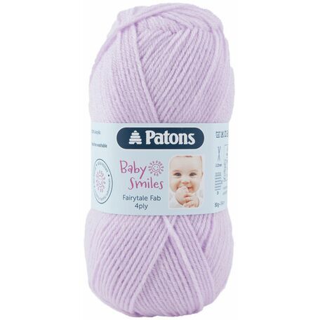 Patons Baby Smiles Fairytale Fab 4 Ply Yarn (50g) - Mauve - 10 Pack