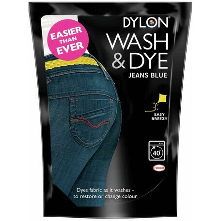 Dylon Colour Restore Fabric Wash & Dye - Jeans Blue