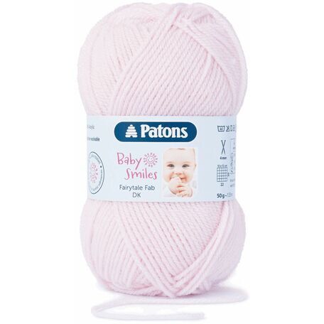 Patons Baby Smiles Fairytale Fab DK Yarn (50g) - Pale Pink - 10 Pack