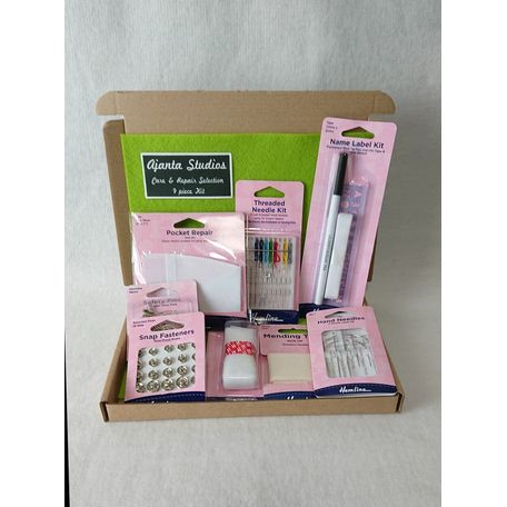 Ajanta 9 Piece Haberdashery Care &amp; Repair Sewing Kit