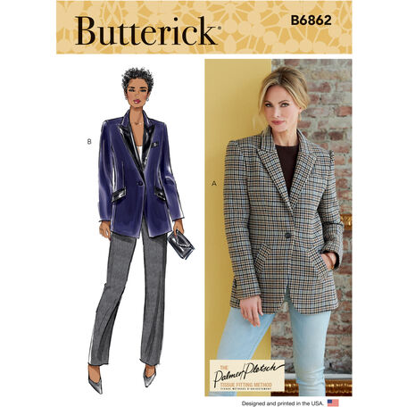 Butterick Pattern B6862 Women's Jacket