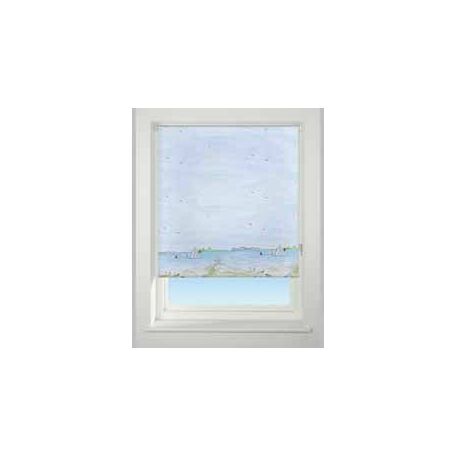 Universal Daylight Patterned Roller Blind: Sea View