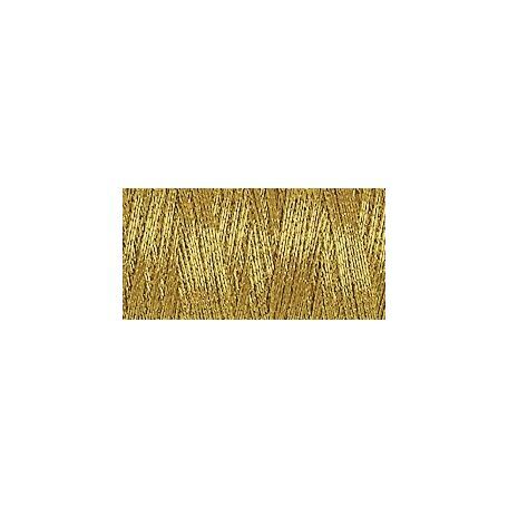 Gutermann Sulky Metallic Thread: 200m: Col. 7004 (Dark Gold) - Pack of 5
