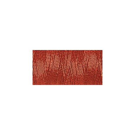 Gutermann Sulky Metallic Thread: 200m: Col. 7010 (Dark Copper) - Pack of 5