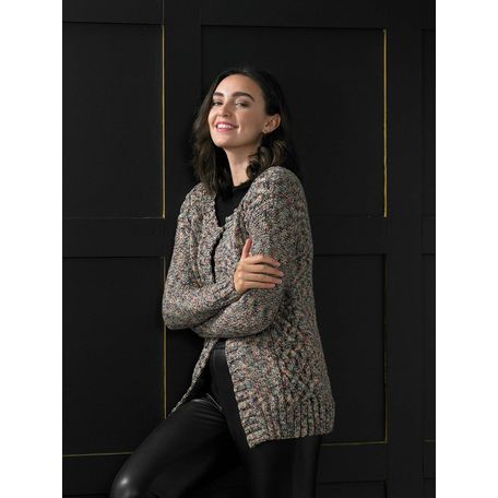 James C Brett JB719 Chunky Knitting Pattern - Ladies Cardigan