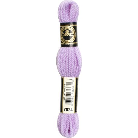 DMC Tapestry Wool: 10 x 8m: Skeins: Pearlescent Light Parma Violet (7024)