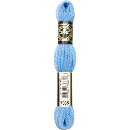 DMC Tapestry Wool: 10 x 8m: Skeins: Pastel Blue (7035)