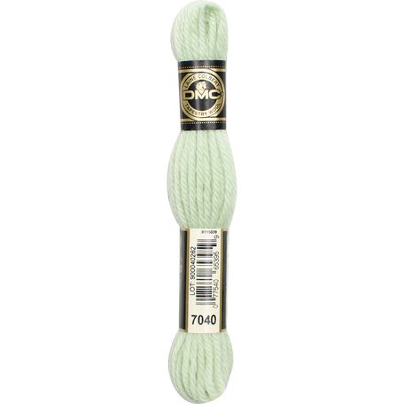 DMC Tapestry Wool: 10 x 8m: Skeins: Bamboo Shoot Green (7040)