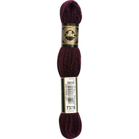 DMC Tapestry Wool: 10 x 8m: Skeins: Prune (7375)