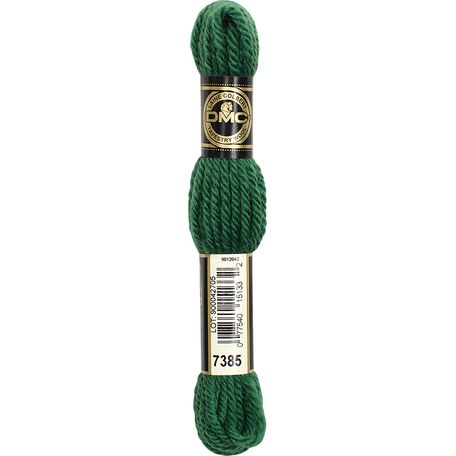 DMC Tapestry Wool: 10 x 8m: Skeins: English Green (7385)