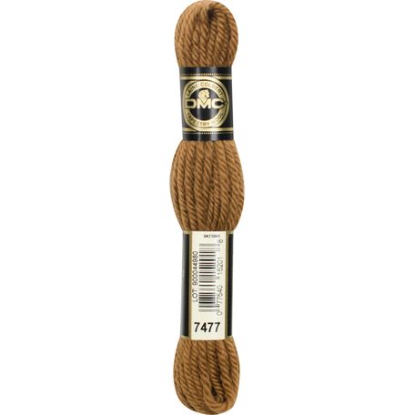 DMC Tapestry Wool: 10 x 8m: Skeins: Cigar Brown (7477)