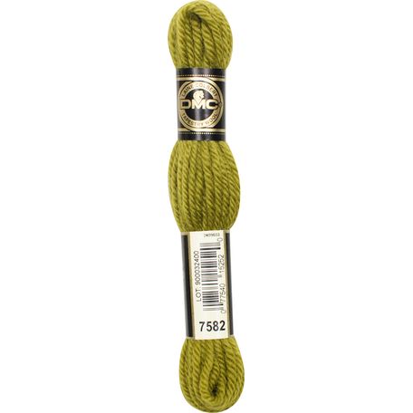DMC Tapestry Wool: 10 x 8m: Skeins: Light Bronzed Green (7582)