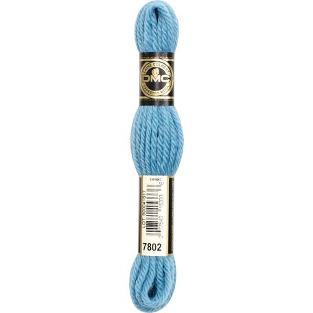 DMC Tapestry Wool: 10 x 8m: Skeins: Gallic Blue (7802)