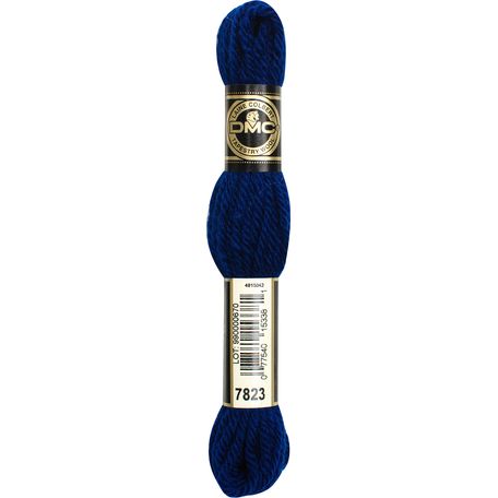 DMC Tapestry Wool: 10 x 8m: Skeins: Ultramarine Blue (7823)