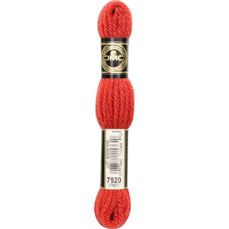 DMC Tapestry Wool: 10 x 8m: Skeins: Blood Orange (7920)