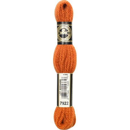 DMC Tapestry Wool: 10 x 8m: Skeins: Tuscan Ochre (7922)