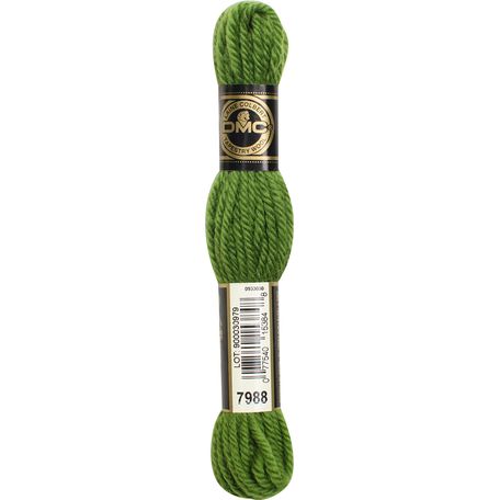DMC Tapestry Wool: 10 x 8m: Skeins: Golden Moss Green (7988)
