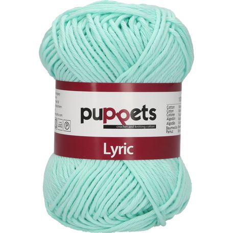 Puppets: Lyric No. 8: 50g (70m): Pale Aqua - Pack of 10