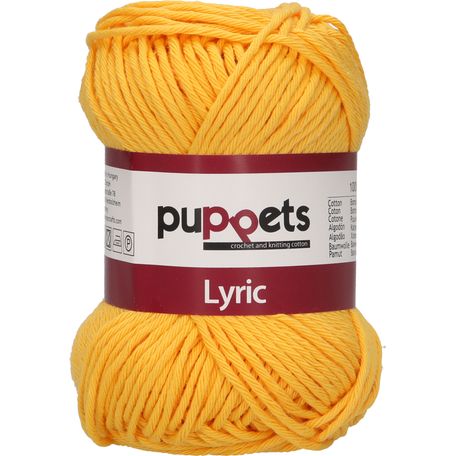 Puppets: Lyric No. 8: 50g (70m): Gold - Pack of 10