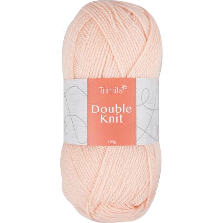 Trimits Knitting Yarn: Double Knitting: 6 x 100g: Light Pink