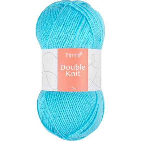 Trimits Knitting Yarn: Double Knitting: 6 x 100g: Blue Turquoise