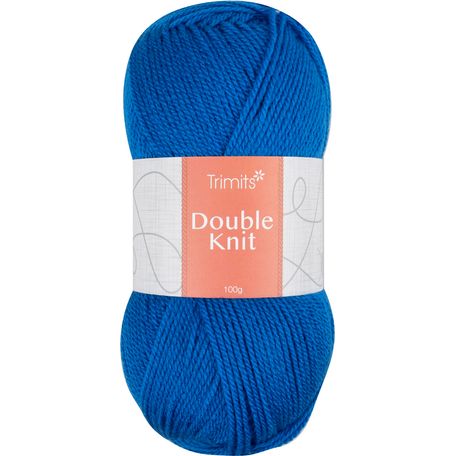Trimits Knitting Yarn: Double Knitting: 6 x 100g: Royal Blue