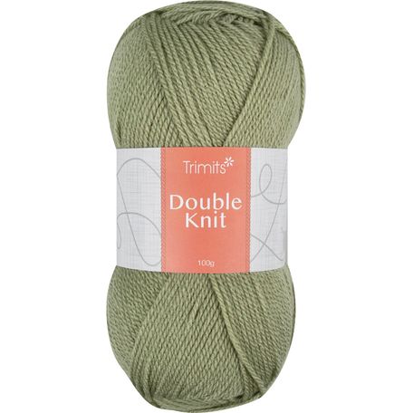 Trimits Knitting Yarn: Double Knitting: 6 x 100g: Sage Green