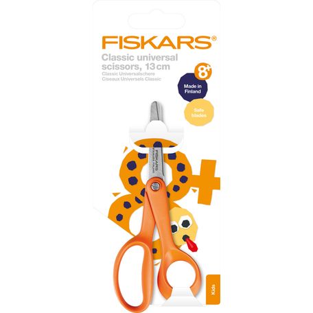 Fiskars Scissors: Classic: Kids Universal: 13cm (F9992) - F1005166
