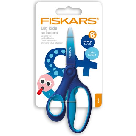 Fiskars Scissors: Big Kids: Left-Handed: Ombre Blue: 15cm - F1067854