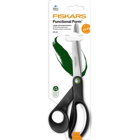 Fiskars Scissors: Function Form: ReNew: Universal: 25cm - F1074546