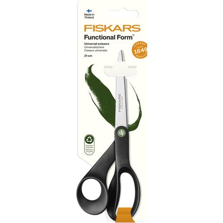 Fiskars Scissors: Function Form: ReNew: Universal: 21cm - F1074547
