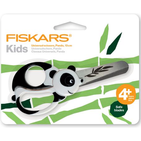 Fiskars Scissors: Kids: Animals: Panda: 13cm - F1382