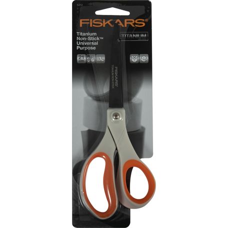 Fiskars Scissors: Titanium Non-Stick™: Universal: 21cm - F5413