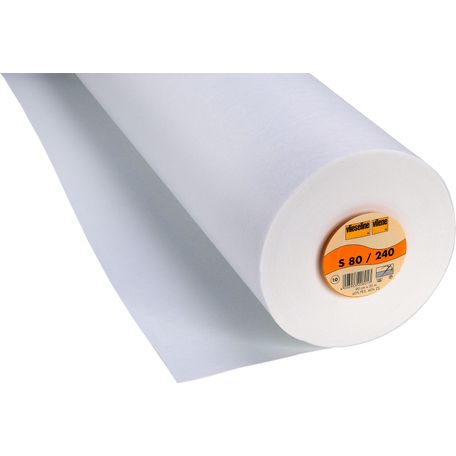 Interlining: Extra Heavy: Sew-in: 25m x 90cm: White
