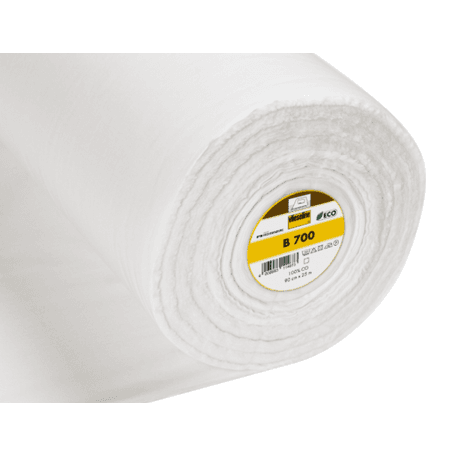 Woven Interlining: Heavy: Iron-On: 20m x 90cm: White