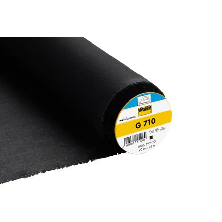 Interlining: Light: Cotton: Woven: 25m x 90cm: Black