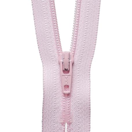 Dress and Skirt zip, 10cm Closed end, Light Pink