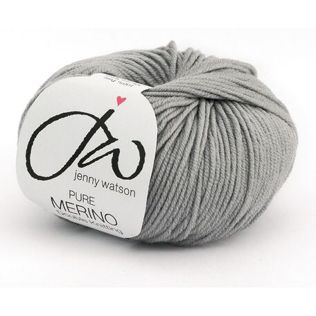 Jenny Watson Pure Merino Yarn - Grey (50g)