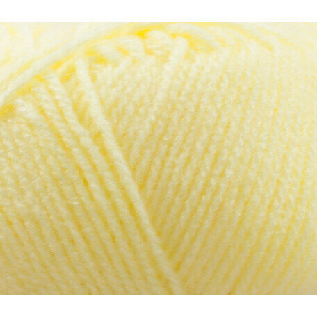James C. Brett Top Value DK Knitting Yarn - Pastel Yellow - 8412 (100g)