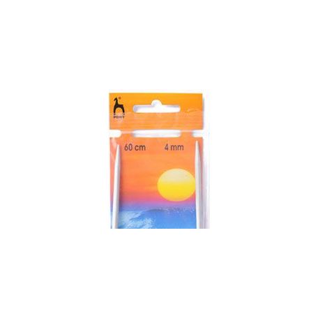 Pony Circular Fixed Classic Knitting Pins - 60cm x 4.00mm