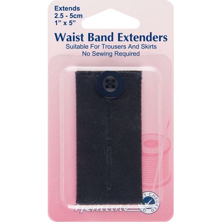 Hemline Waistband Extender Button (Navy)