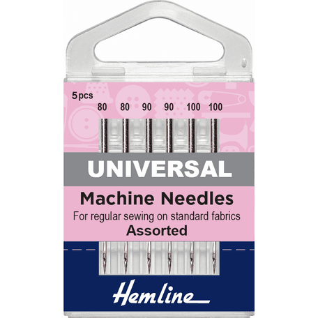 Hemline Universal Heavy Machine Needles - 5 Packs