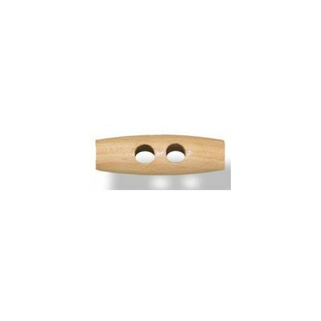Wooden 2-Hole Toggle - 40mm