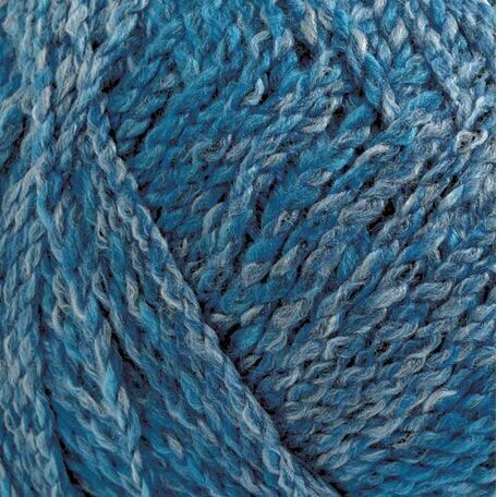 Marble Chunky Yarn - Blue shades (200g)