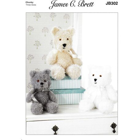 James C Brett Pattern Wildcat Chunky JB302